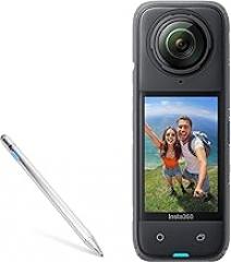 BoxWave Stylus Pen Compatible with Insta360 X4 - AccuPoint Active Stylus, Electronic Stylus with Ultra Fine Tip - Metallic Silver
