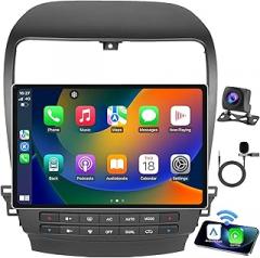 Android 14 Stereo Radio for Acura TSX 2004-2008 11.5 Inch 2000 * 1200 HD IPS Touch Screen Built-in Wireless Carplay & Android Auto with GPS Navigation Bluetooth WiFi+Backup Camera