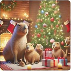 Joko Ivery Christmas Capybara Protective Wrap 13.8