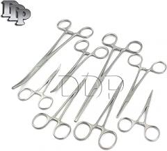 DDP Ultimate HEMOSTAT Set, 8 Piece Ideal for Hobby Tools, Electronics, Fishing and Taxidermy (7.25
