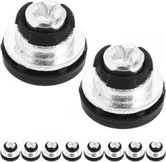 10pcs Black Mini Hard Drive Screws M3 Φ8×8.7mm PC Case Screw Set for Desktop Computers Hardware Maintenance Tiny for Electronics and Computer Repair