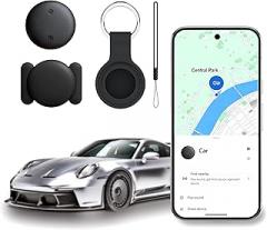 Car GPS Tracker – No Subscription fees Required, Ultra-Strong Magnetism, mini-Sized and Portable, with a 1-Year Battery Life (Android only)
