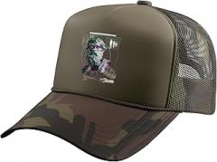 Coole Rave Edm Techno Party Outfit Dance EDM Techno I Electronic Raver Music DJ Rave Festival Trucker Hat with Adjustable Mesh Back