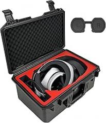FPVtosky Hard Case for PlayStation VR2, PS5 VR2 Hard Shell Carrying Case with Lens Cover, Waterproof Travel Protective Box Storage Bag, Top EVA Foam Insert, Fully Protect PSVR 2 Headset & Accessories