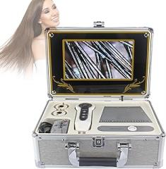 5MP 9-Inch Digital Microscope for Skin & Hair Analysis, 50X & 200X Magnification, Professional Scalp & Follicle Scanner, Portable for Home & Care Centers