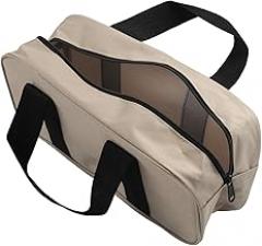 Tool Bag for Electricians, Lightweight Electronics Storage Bag with Handle, Compact Tool Carrier Pouch for Carpenter Repair & Home Organization, Heavy Duty Zipper Utility Pouch(YEL