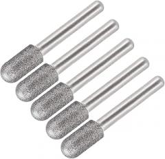 uxcell Diamond Burrs Bits Grinding Drill Carving Rotary Tool for Glass Stone Ceramic 150 Grit 1/4