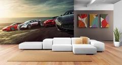 Supercars Serie. High Resolution HP PVC-Free Wallpapers. 112 Sq.Ft. 168
