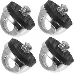 4pcs Camera Shoulder Strap Accessories Thread Quick Release Mounting Screws for Neck Strap Fixing for Photography Enthusiasts