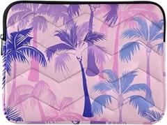 Laptop Sleeve for Backpack Portable Electronic Device Cover Palm Trees Shockproof Protective Notebook Case
