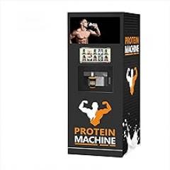 Protein Shake Vending Machine, Electronics Vending Equipment with Payment System, Cloud Monitoring, Perfect for 24/7 Locations Like Large Offices, Gyms