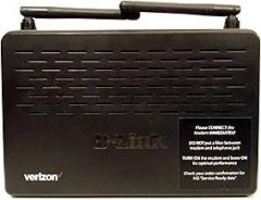 D-Link DSL Wireless N ADSL2+ Modem Router Model DSL-2750B Verizon ver: VZ_1.44