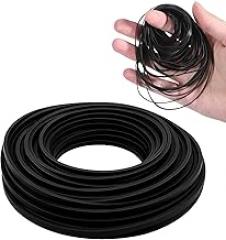 50 Pcs Recorder Rubber Belts Cassette Recorder Repair Maintenance Tape 40-135 mm Square Mix Cassette Recorders Belts for DVD CD LD VCR Repeater Drives, 4 mm Width