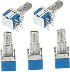 5pcs Lightweight Rotary Compact Digital Potentiometer Sturdy Metal Body for Electronic Control User-Friendly Design for Home and Industrial Use