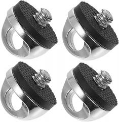 Veemoon 4pcs Neck Strap Mounting Screws for Camera Thread Accessories for Quick Release Connection Neck Strap Suitable for Cameras and Telescopes