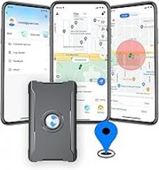 GPS Tracker for Vehicles Cars Long Battery Life to 90 Days, Strong Magnet, Unlimited Range, Geo-Fence, 4G Real Time Car Tracker Device Hidden Vehicle Tracking Devices, Subscription Needed