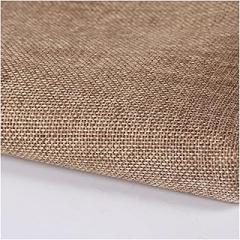 Speaker Grill Cloth Linen Fabric Protective Dustproof Mesh Cloth Stereo Fabric Replacement for Media Cabinet KTV Boxes(Dark Beige)
