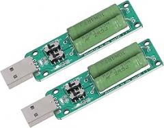 USB Load Tester, Adjustable Resistor, Electronic Test Module for Electronic Equipment, Power Bank, Mobile Power, Charger, Crafted