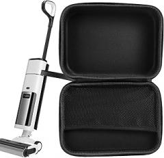 Compact Vacuum Case - Protective Bag for Auto Cleaning Tools | Small Hard Shell with Shock Resistant Interior & Easy Handle for Car Vacuum Cleaner Storage Travel Home Garage Organization and Daily