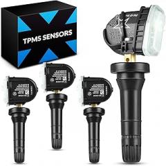 YZHIDAINF Pre-Programed TPMS Sensor for:-Chevy Impala 2006-2020 Malibu Tahoe Equinox Cruze for:-GMC Acadia for:-Cadillac Escalade 315MHz Tire Pressure Sensor Replaces#13586335 13598771 (Set of 4)