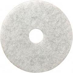 Burnishing Pad, White, Size 21