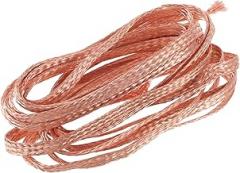Bendable Copper Braided Cable Ground Lead Wire for Electronics Dc Power