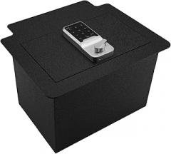 Center Console Gun Safe Vault - WASAI Vehicle Safe Vault Compatible with Chevrolet Suburban 2021-2026, Anti-Theft High Security Armrest Lock Box with Electronic Keypad Lock.