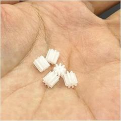 5pcs 0.5M Gear 8T Teeth Toy RC Model Car Drone Engine Coreless Electronic Starter 1mm Shaft BQLOPOIQWZ
