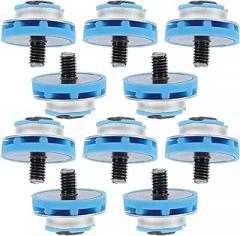 10pcs Hard Disk Drive Screws 2.5 Inch M3 Computer Case Screw Set Shockproof Replacement for Mini Computer Maintenance and Electronics Assembly