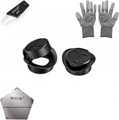 2UUL MS81 Dustproof Cap for Microscope Eye Lens ScopeCap Microscope Eyepiece Dust Protection Universal Fit Soft Material Universal Eye Lens Electronic Component WYLIE Tools 6 Pack