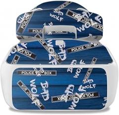 MightySkins Skin Compatible with DJI Goggles – Time Travel Boxes | Protective, Durable, and Unique Vinyl Decal wrap Cover | Easy to Apply, Remove, and Change Styles | Made in The USA