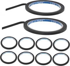 10Rolls High Temperature Masking Tape for Artists Painters and Crafts Versatile Adhesive for Automotive Projects Furniture and Electronics Temperature Stable