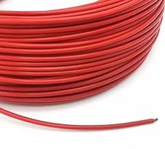 Pipe House 24K 17 Ohm/m Warm Floor Heating Wire, Fluoroplastic Jacket Carbon Fiber Heating Cable Soil Electronics