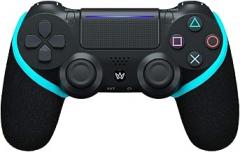 Smart Grip PS4 Anti-Sweat & Non-Slip Fabric Grip – Washable, Controller Case, PS4 Controller Grip Customise (Turquoise)