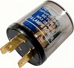 F023 Round Transparent Waterproof Car Electronic Flasher