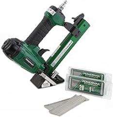 Powernail 2000 Pneumatic 20 Gauge Trigger Pull L-Cleat Flooring Nailer (Includes (2) 1,000ct Packs of L12520 20-Gauge L-Cleat Nails)