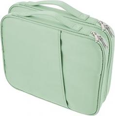 2pcs Tablet Carrying Case Water-resistant Design for Business Travel Slim and Portable Electronics Storage Sleeve for Men and Women Organized Multi Pouch