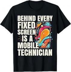 Mobile Technician SteMi Apparel Mobile Technician Mobile Repair Electronic Gadget Profession T-Shirt
