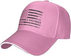 BASRETY Electronics Engineer American Flag Baseball Cap Adjustable Classic Golf Dad Hat for Men Women Caps