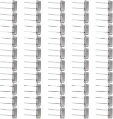 Happyyami 50 Pcs Quartz Crystal Oscillators Passive Resonators for Electronic Devices Durable Replacement Parts for Remote Air Conditioning Mouse Accessories
