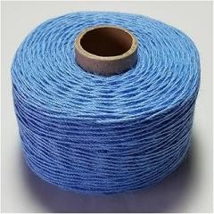 Linen Thread 100m/roll Sewing Thread Knitting Embroidery Crochet Handmade Accessories DIY (Color : Sky Blue)
