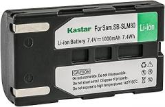 Kastar SB-LSM80 attery 1-Pack Replacement for Samsung SC-D355, SC-D357, SC-D362, SC-D363, SC-D364, SC-D365, SC-D366, SC-D371, SC-D372, SC-D375, SC-D453, SC-D455, SC-D457, SC-D557, SC-D653 Camera