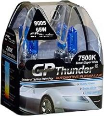 GP Thunder 9005 HB3 7500K 65W Xenon White Quartz Glass Bulbs for Headlamp - Fog Light -High Beam - Low Beam Car Truck