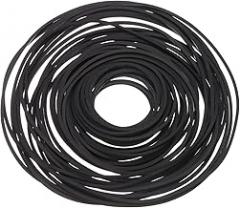 uxcell 50 Pcs Recorder Rubber Belts, Folded Length 40-135mm Cassette Recorder Belts Machine Repair Mix Flat Cassette Tape Machine Rubber Belts for DVD CD LD VCR Repeater Drives, Width 1mm