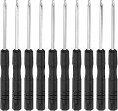Mini Torx Screwdriver, T6 Star Head for Watch Eyeglasses Electronics Repair, 10 Pcs