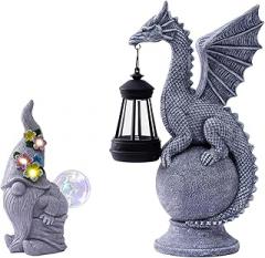 A Bundle of Funny Gnome and Dragon on Ball
