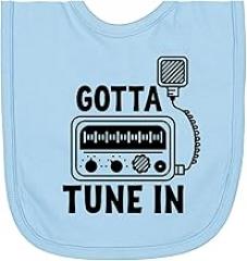 inktastic CB Ham Radio Fan Trucker Newborn Bib