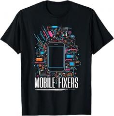 Mobile Technician SteMi Apparel Mobile Technician Mobile Repair Electronic Gadget Profession T-Shirt