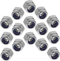 DECHOUS 100pcs Locking Nuts Set Fasteners for Electronic Products Versatile Locknuts for Instruments Easy Installation and Performance