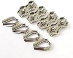 2mm Hardware Pack for 2mm Rope - Includes 4 Units